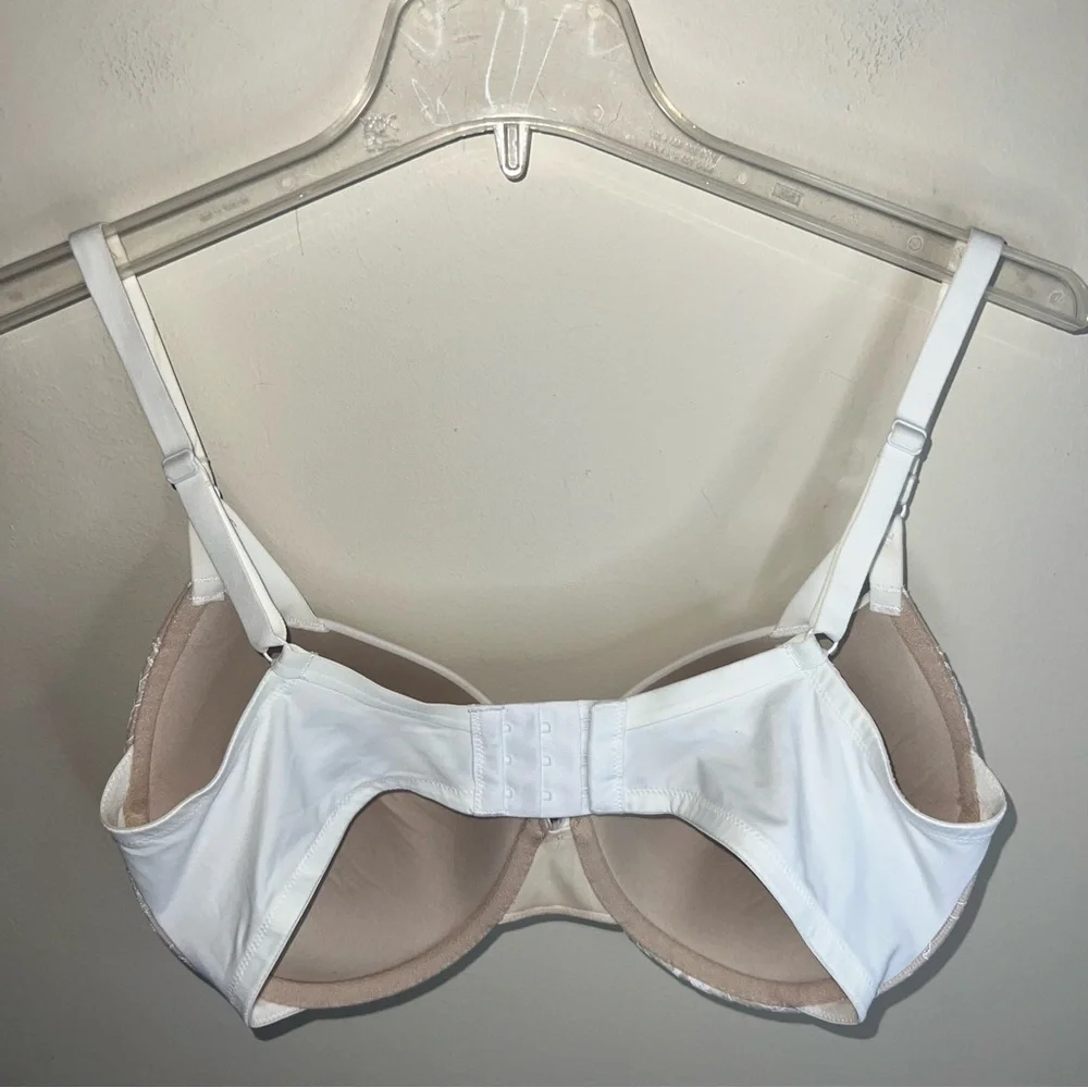 Maidenform Love the Lift Push Up Underwire Bra DM9900 Tan and White Size 36D
